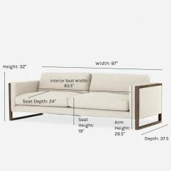 Lulu And Georgia Furniture Enna Sofa