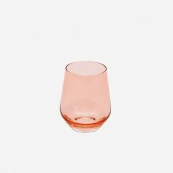 Lulu And Georgia Estelle Stemless Wine Glass, (Set Of 6) Kitchen + Dining
