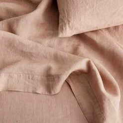 Lulu And Georgia Cultiver Linen Bedding, Flat Sheet
