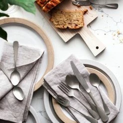 Lulu And Georgia Kitchen + Dining Farmhouse Pottery Shelburne 5-Piece Flatware Set