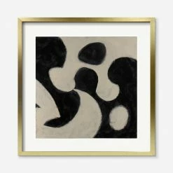 Lulu And Georgia'Shapes 2' Print By Francis Poirot Élan Byrd Collection