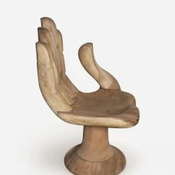 Lulu And Georgia Earth Tones Palm Accent Chair