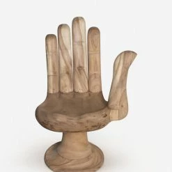 Lulu And Georgia Earth Tones Palm Accent Chair