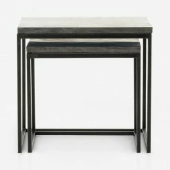 Lulu And Georgia Furniture Ginette Nesting Side Tables