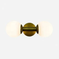 Lulu And Georgia Golde Sconce Curved + Rounded