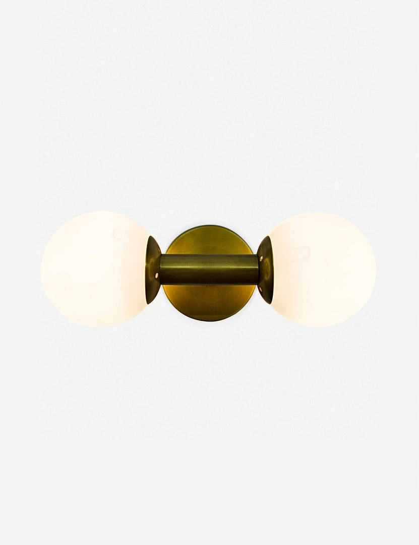 Lulu And Georgia Golde Sconce Curved + Rounded