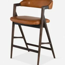 Lulu And Georgia Sandia Leather Counter Stool Furniture