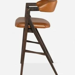 Lulu And Georgia Sandia Leather Counter Stool Furniture