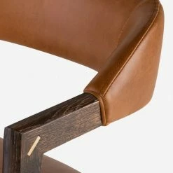 Lulu And Georgia Sandia Leather Bar Stool, Natural Furniture