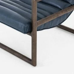 Lulu And Georgia Huxley Leather Accent Chair Furniture