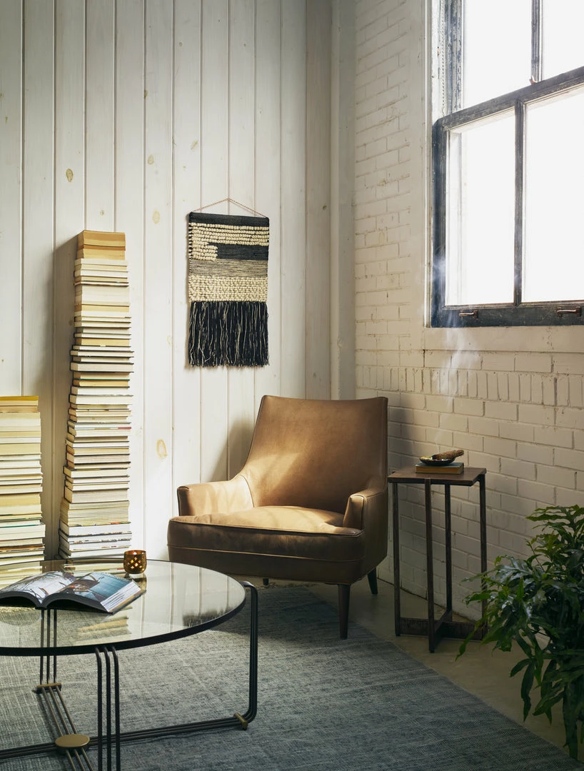 Lulu And Georgia Furniture Ilona Leather Accent Chair