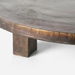 Lulu And Georgia Canta Indoor / Outdoor Round Coffee Table Outdoor Collection