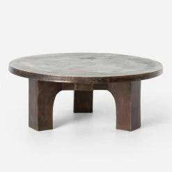 Lulu And Georgia Canta Indoor / Outdoor Round Coffee Table Outdoor Collection