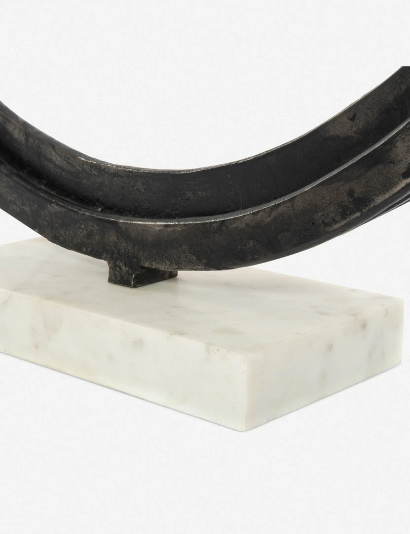 Lulu And Georgia Sculptural Ailis Circular Sculpture