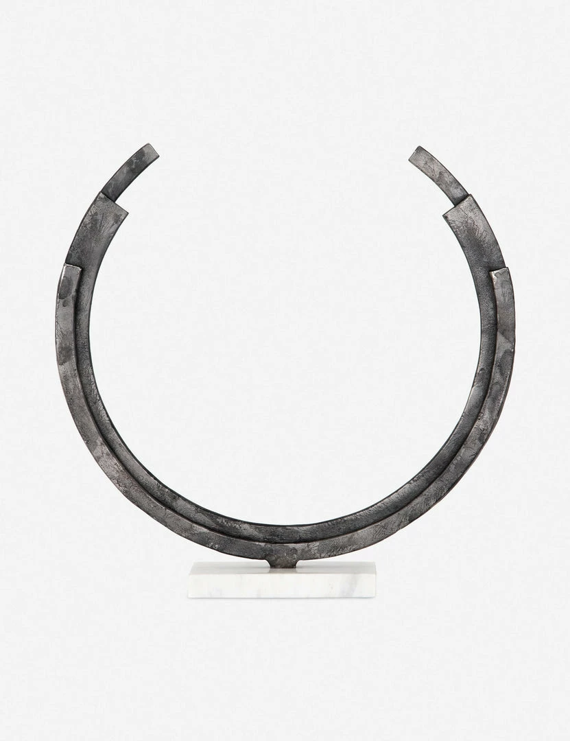 Lulu And Georgia Sculptural Ailis Circular Sculpture