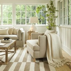 Lulu And Georgia Belmont Accent Chair By Ginny Macdonald Earth Tones