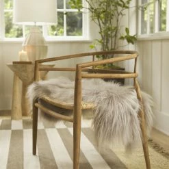 Lulu And Georgia Desie Accent Chair Curved + Rounded