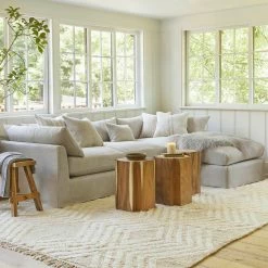 Lulu And Georgia Parque Slipcover Sectional Sofa