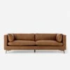 Lulu And Georgia Earth Tones Jocelyn Leather Sofa