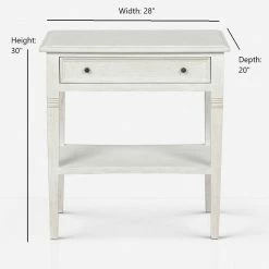 Lulu And Georgia Luna 1 Drawer Nightstand Furniture