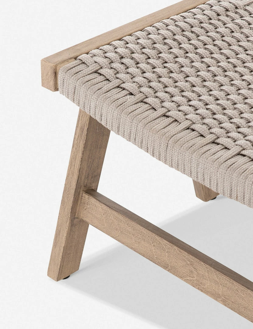 Lulu And Georgia Ylva Indoor / Outdoor Ottoman Outdoor Collection