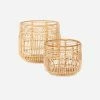 Lulu And Georgia Yedidah Basket (Set Of 2) Décor