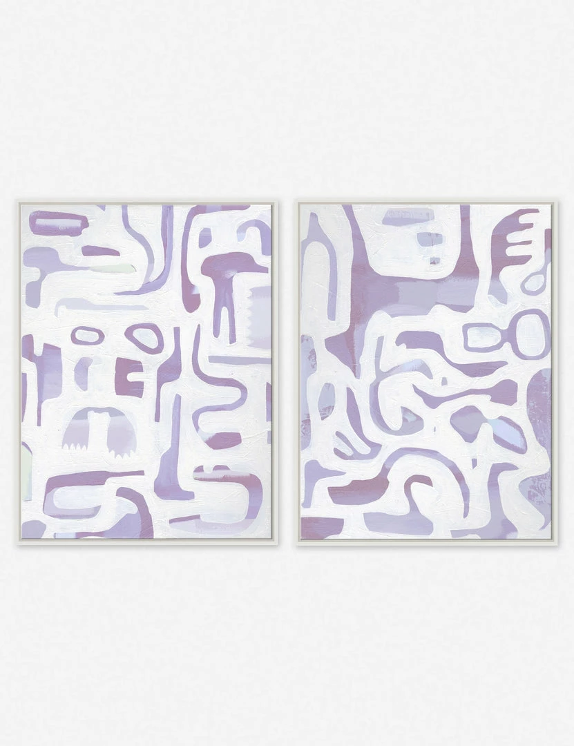 Lulu And Georgia Walls 'Garden Path' Print (Set Of 2)