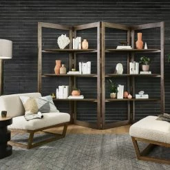 Lulu And Georgia Kansia Accent Chair Bouclé + Textural Fabric