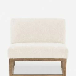 Lulu And Georgia Kansia Accent Chair Bouclé + Textural Fabric