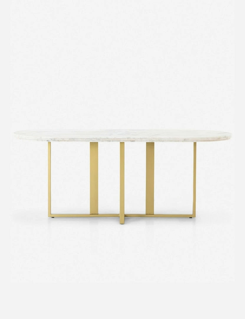 Lulu And Georgia Kara Oval Dining Table Furniture