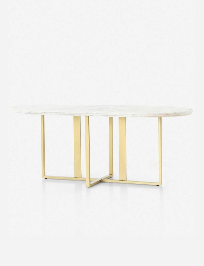Lulu And Georgia Kara Oval Dining Table Furniture