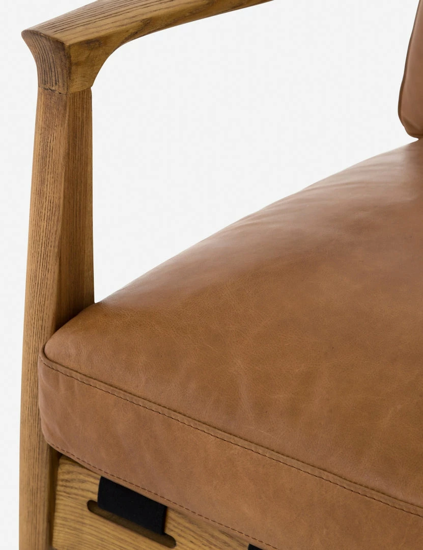 Lulu And Georgia Kenneth Leather Chair Furniture