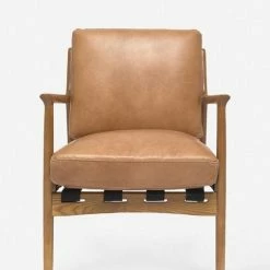 Lulu And Georgia Kenneth Leather Chair Furniture