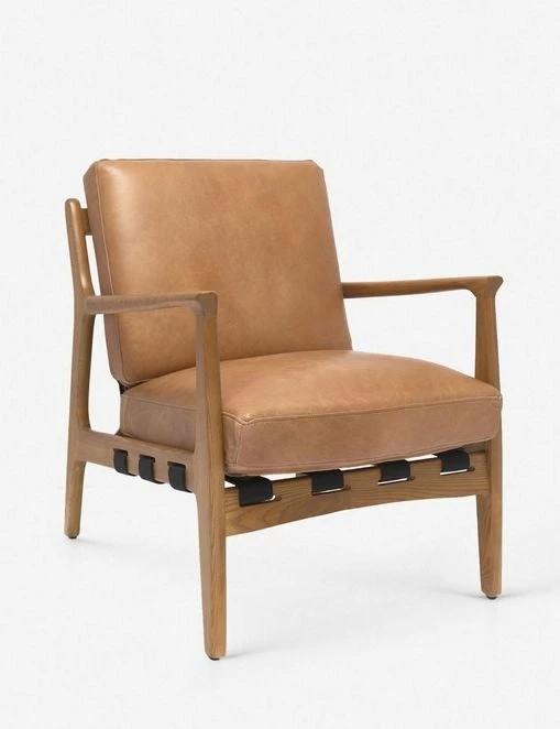 Lulu And Georgia Kenneth Leather Chair Furniture