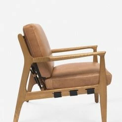 Lulu And Georgia Kenneth Leather Chair Furniture