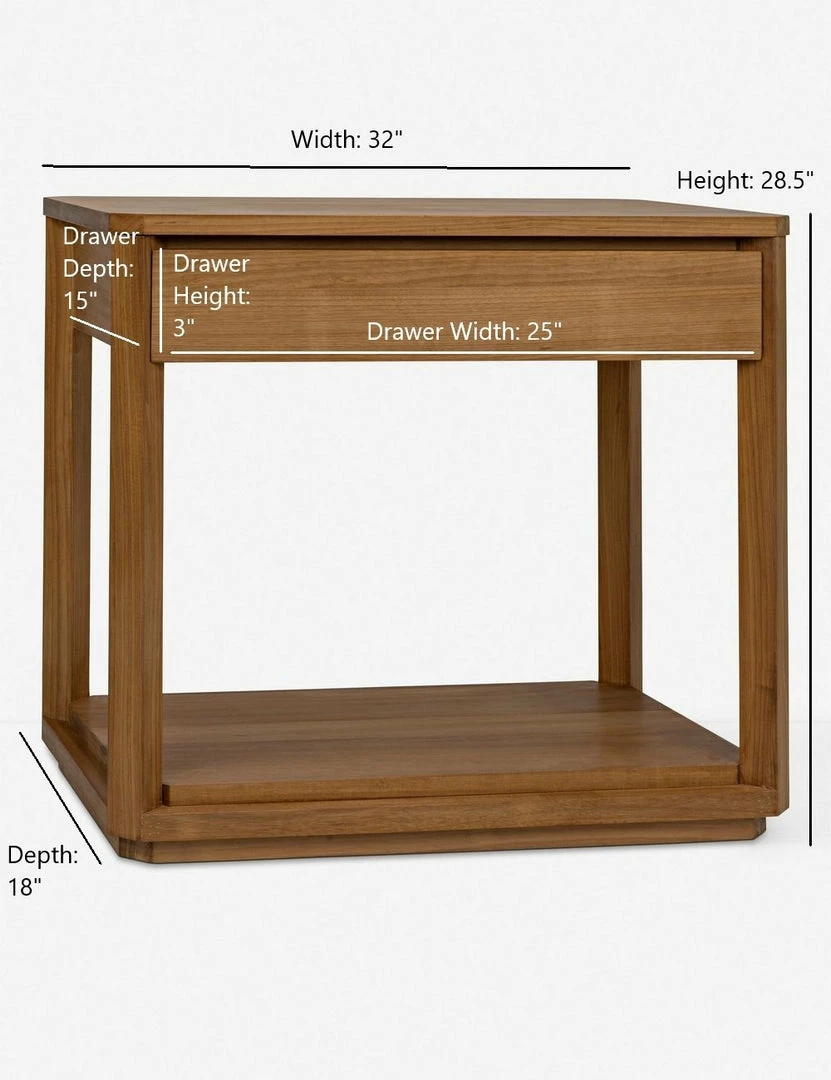 Lulu And Georgia Furniture Lailah Nightstand