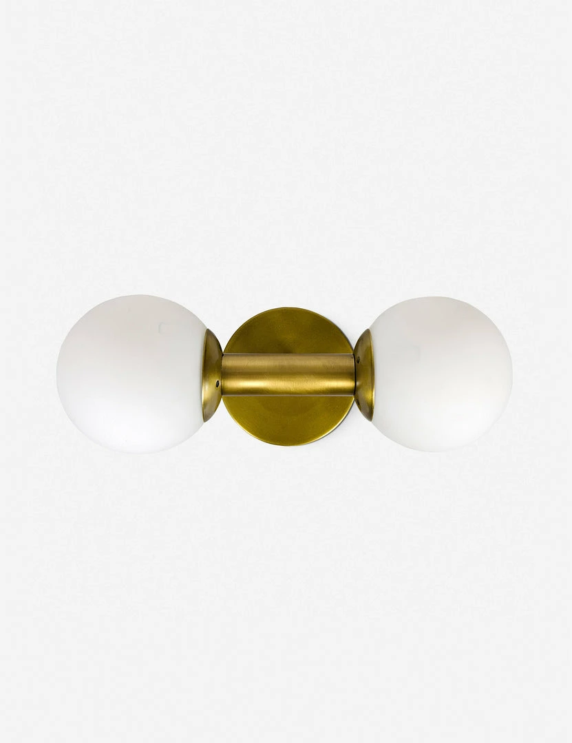 Lulu And Georgia Golde Sconce Curved + Rounded