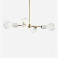 Lulu And Georgia Sculptural Lesley Chandelier