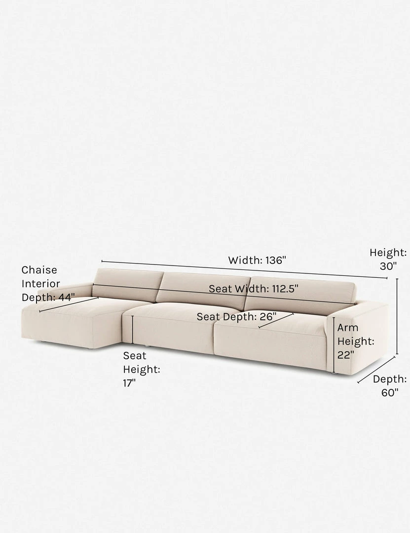 Lulu And Georgia Furniture Mackenzie Sectional Sofa