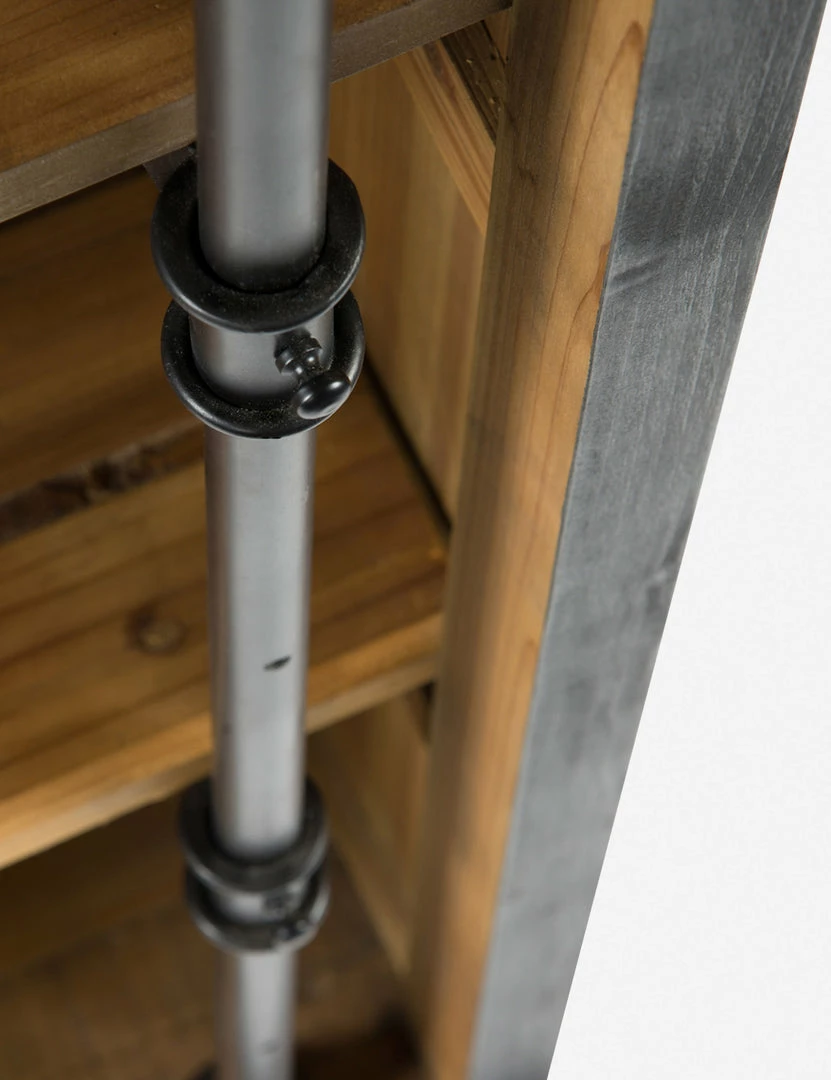 Lulu And Georgia Furniture Mallory Bookcase With Ladder