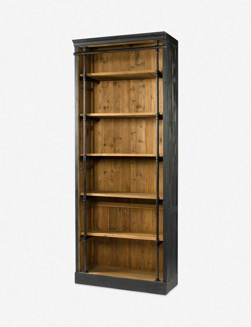Lulu And Georgia Furniture Mallory Bookcase With Ladder