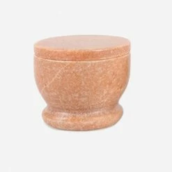 Lulu And Georgia Marble Lidded Cellar Malene Barnett Kindred Collection