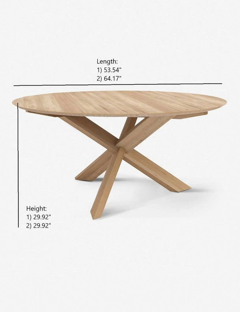 Lulu And Georgia Marteena Round Dining Table Furniture