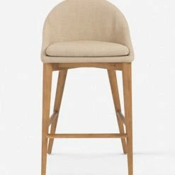 Lulu And Georgia Milo Counter Stool Curved + Rounded