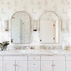 Lulu And Georgia Walls Minimalist Nude Wallpaper