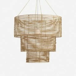 Lulu And Georgia Minna Chandelier Earth Tones