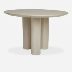 Lulu And Georgia Mojave Round Dining Table Curved + Rounded