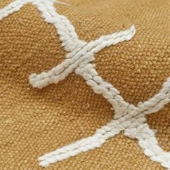 Lulu And Georgia Sarah Sherman Samuel Collection Moroccan Flatweave Rug, Ochre By Sarah Sherman Samuel