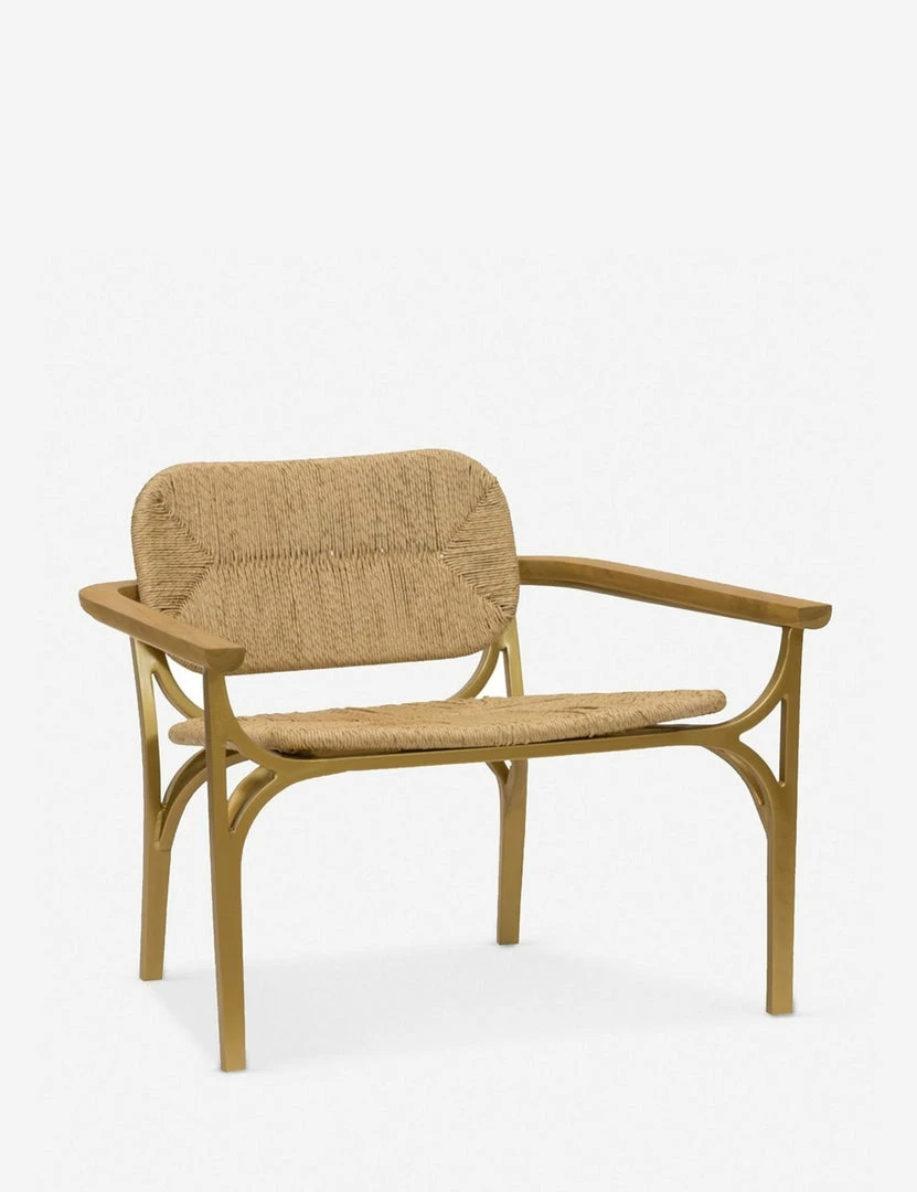 Lulu And Georgia Morris & Co. Kelmscott Rush Indoor / Outdoor Accent Chair