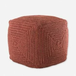 Lulu And Georgia Outdoor Collection Kiley Indoor / Outdoor Pouf